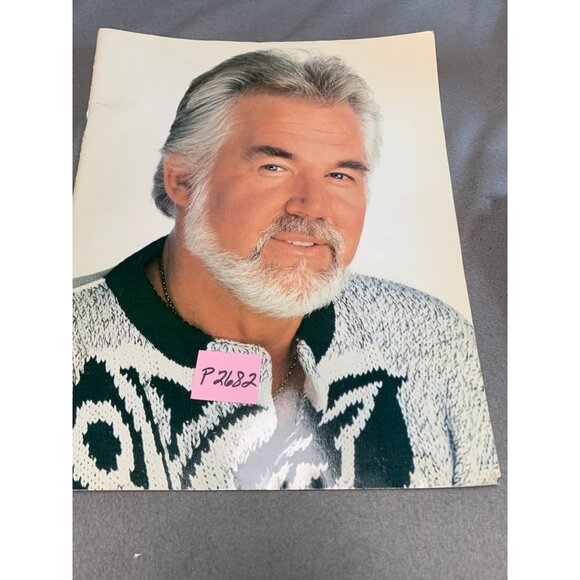 Kenny Rogers 10th Anniversary Tour Program 1987 Dole Presents Special Guest Edit - Picture 8 of 8